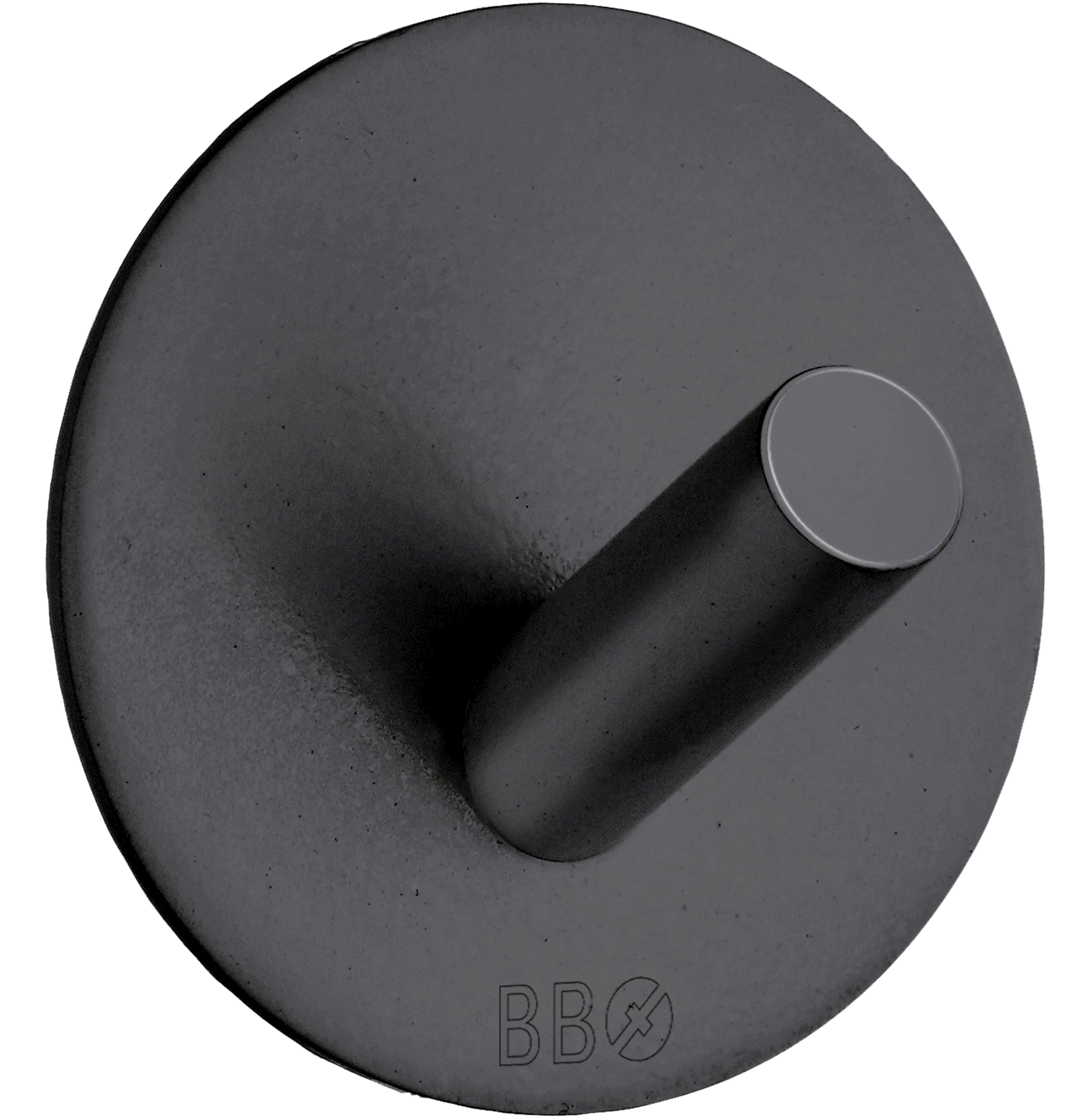 ARTBB1090 - Beslagsboden enkel krok, sort matt - 