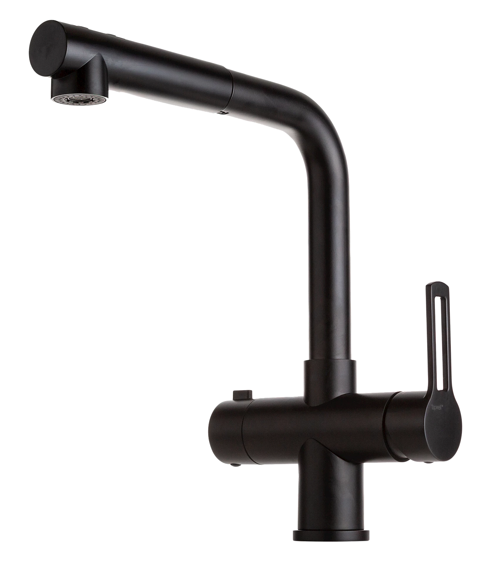 ART9424256 - RIN887 kjøkkenbatteri m/avstengning, sort matt - 