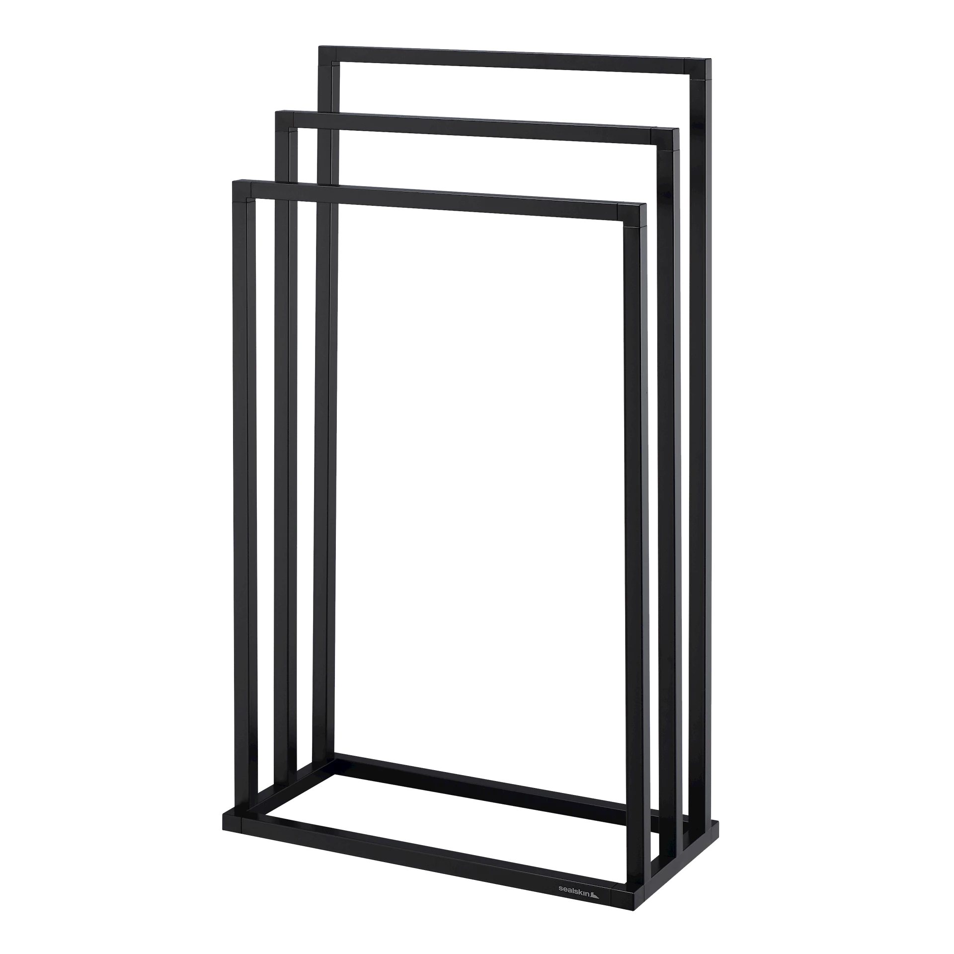 ARTL401012 - Esbada Square håndklestativ 3 stenger, sort matt - 