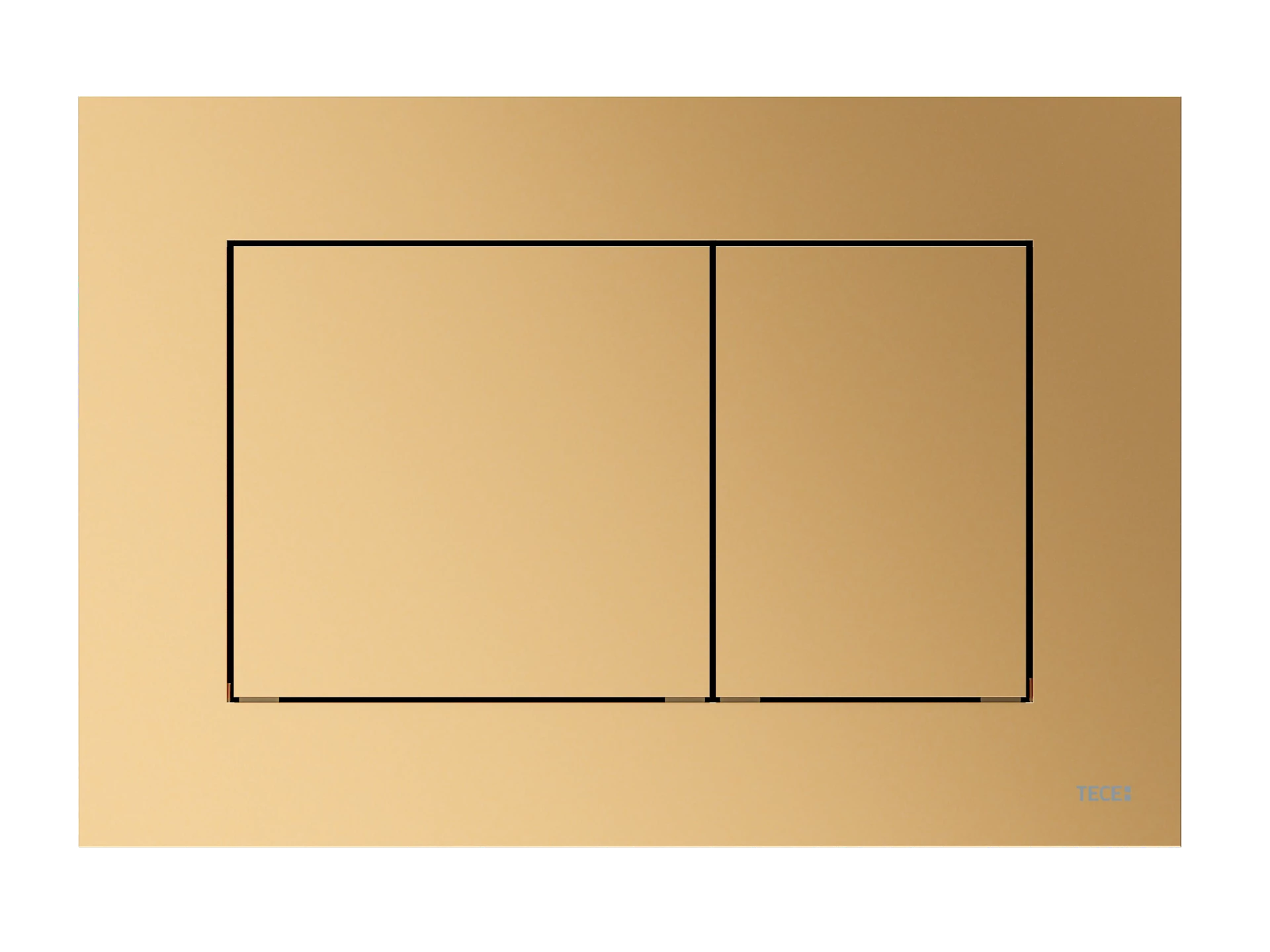 NRF6122457 - TeceNow trykkplate, messing metallic - 