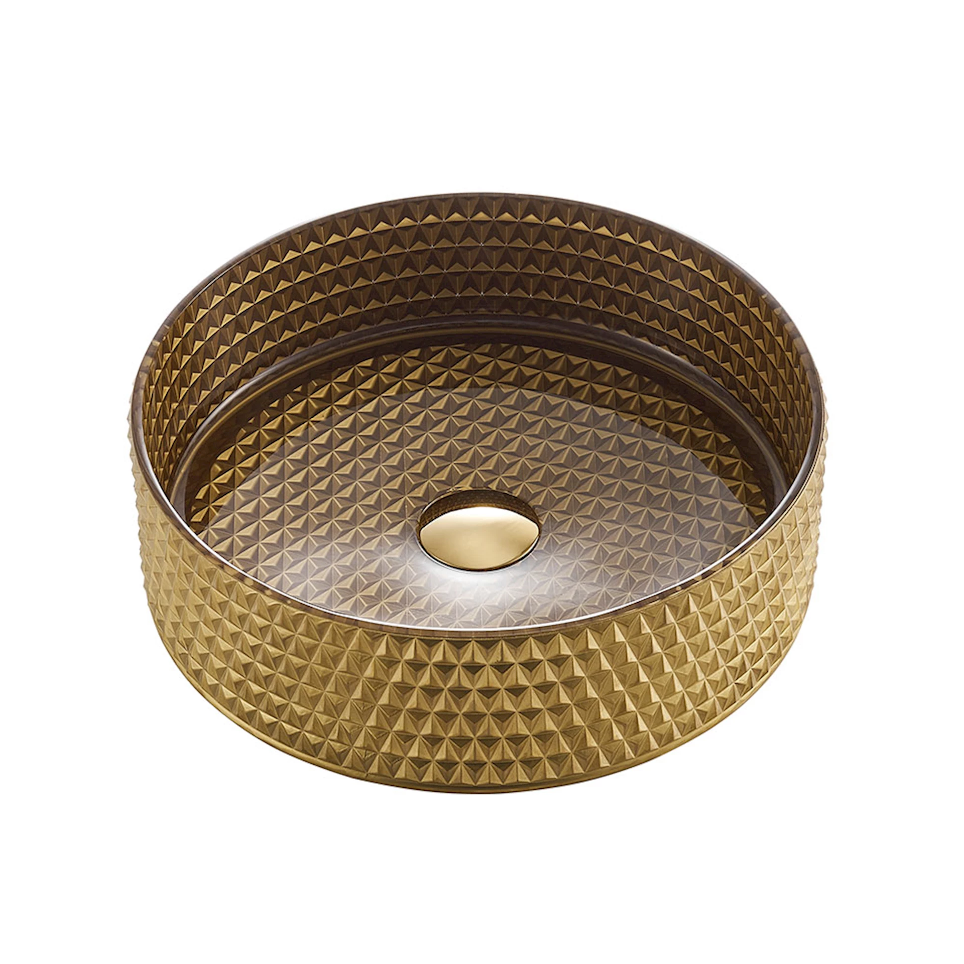 ART201787 - Morello Bolleservant i glass gull - 