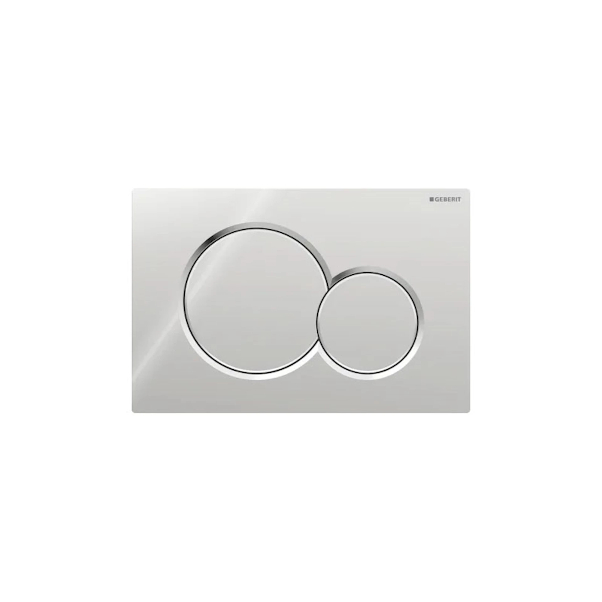 NRF6166543 - Geberit Sigma01 betjeningsplate blank krom - 